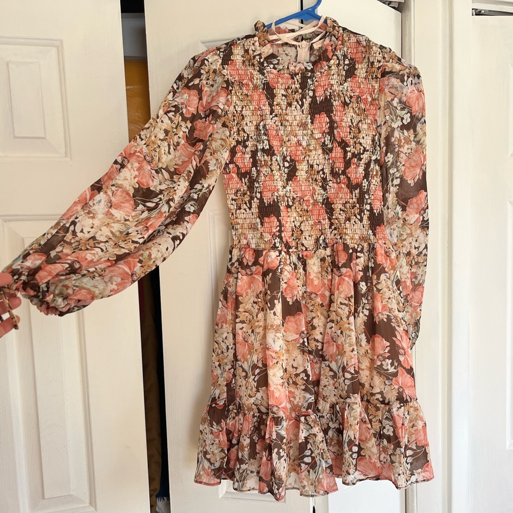 Cheeky Chic floral mini dress XS